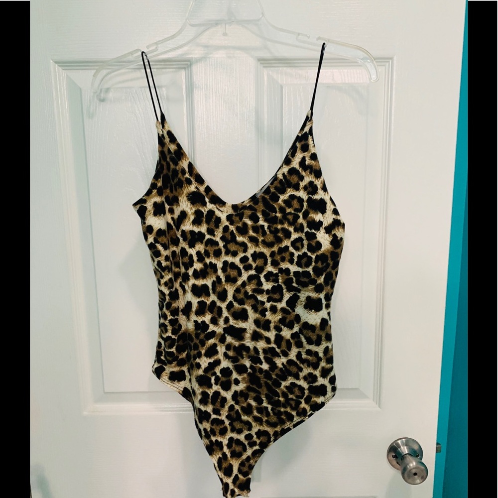 NWT Leopard Body Suit size small - Picture 1 of 5